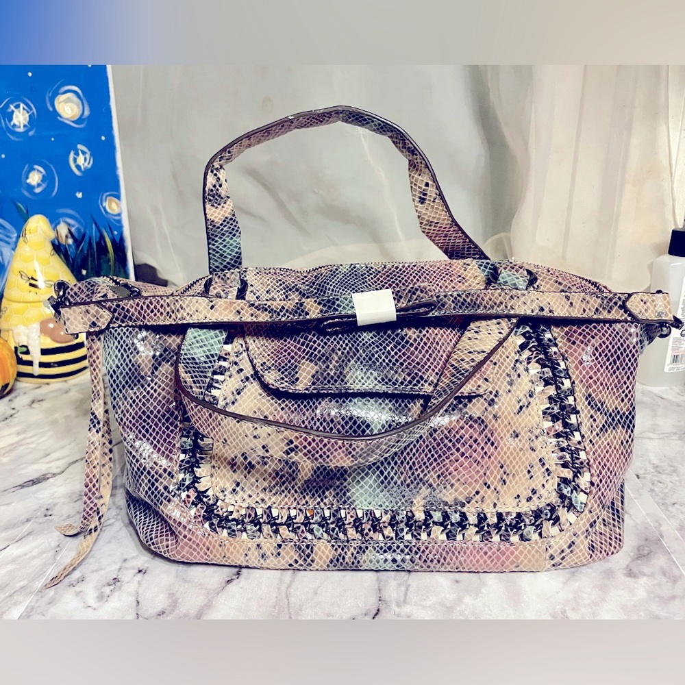 NWOT Aimee Kestenberg large convertible shoulder bag